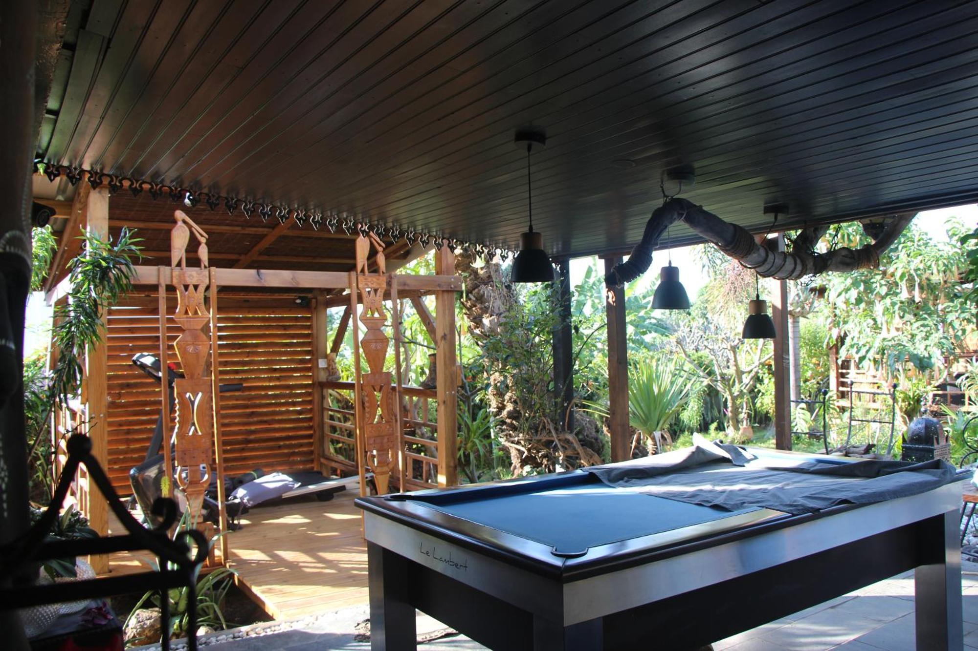 Lodge Le Palissandre à LA LIANE DE JADE 974- jacuzzi privatif - piscine Le Bois de Nefles  Extérieur photo